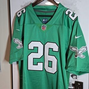 BNWT S Philadelphia Eagles #26 BARKLEY NFL Game Jersey